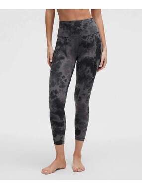 NWT Lululemon Align High-Rise 25" leggings Diamond Dye/Pitch Grey/Graphite Grey